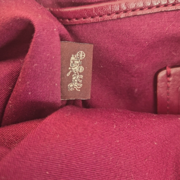 Coach Denim Backpack with Red Accents - Picture 10 of 13